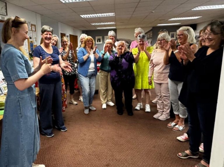 Largs SWI Yarn Club officially launched by Largs Celebrity and members