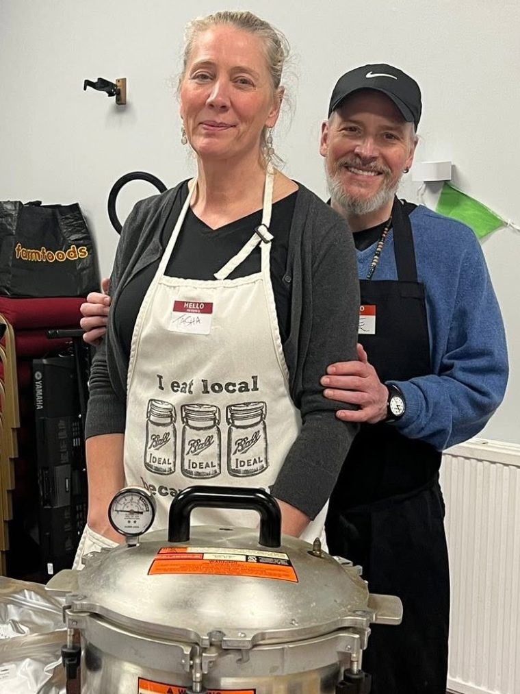 Largs SWI Members exploring the art and science of food preservation in Largs Scotland