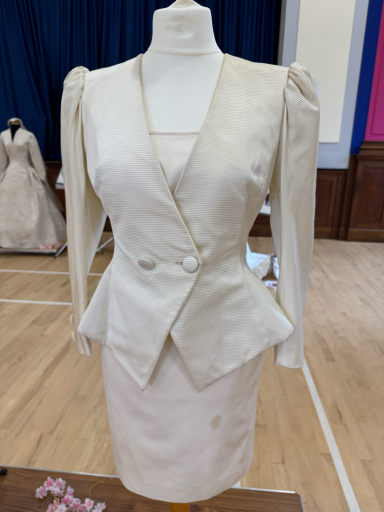 1990 wedding ensemble