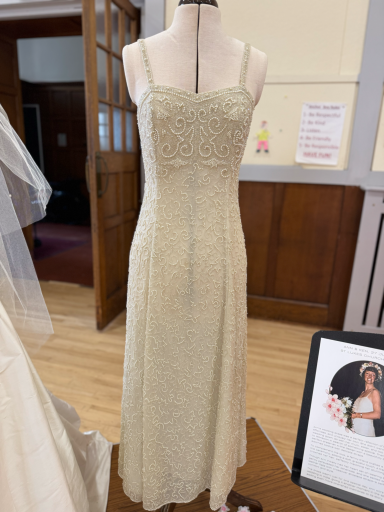 1996 Beaded Monsoon Wedding Dress